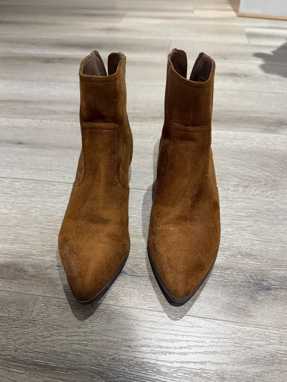 Banana Republic Brown Suede Ankle Boots
